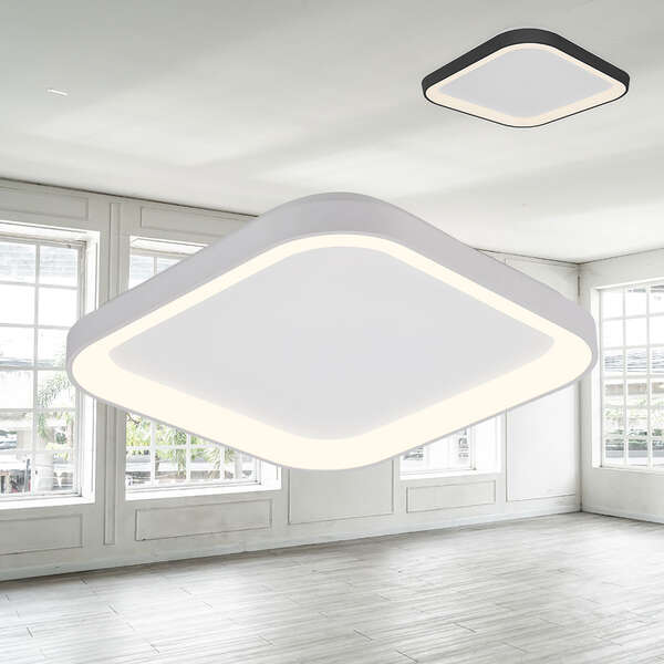 Led plafonjera kvadratna bela 36W-3U1-IP20 - Slika 2