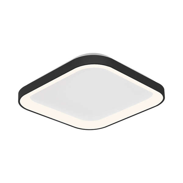 Led plafonjera kvadratna crna 36W-3U1-IP20 - Slika 1