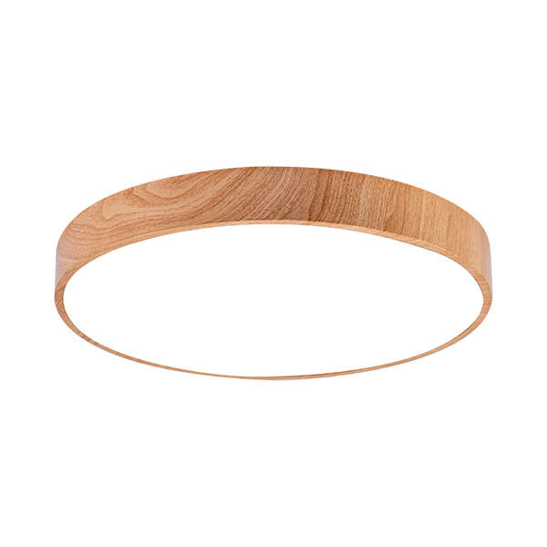 Led plafonjera okrugla, drvo, 45W-3U1 - Slika 1