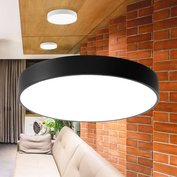 Led plafonjera okrugla crna 45W-3U1 - Slika 2