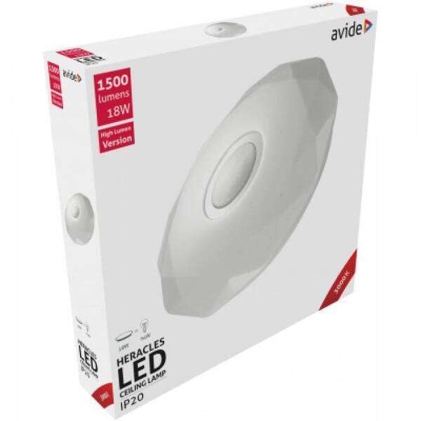 LED plafonjera Oyster Heracles 18W 348x66mm 6400K - Slika 2