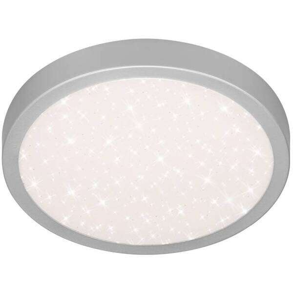 LED plafonjera Oyster Pandora V2 zvezdice srebrna 24W 4000K - Slika 1