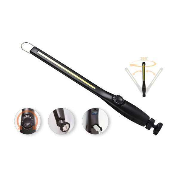 LED radionička lampa 10W dimobilna-rotirajući-punjiva - Slika 1