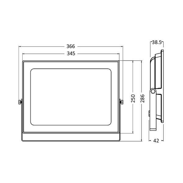 Led reflektor 200W-BLC-6500K - Slika 4
