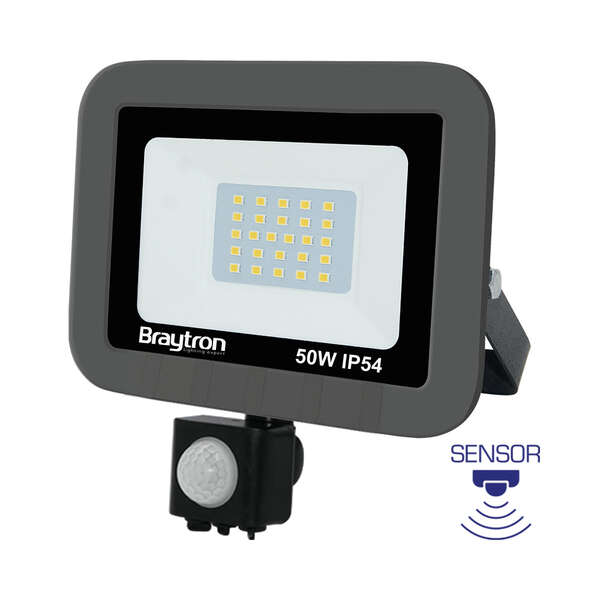 Led reflektor sa senzorom 50W-GRY-6500K-IP65 - Slika 1