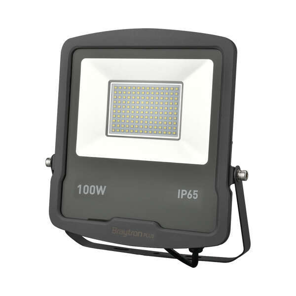 Led reflektor sivi 100W-IP65 - 6500K - Slika 1