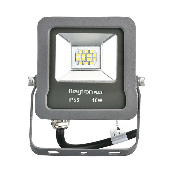 Led reflektor sivi 10W-6500K-IP65 - Slika 3