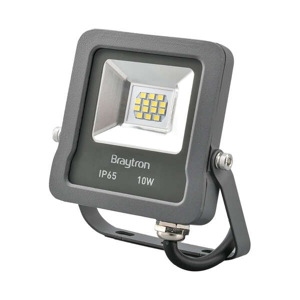 Led reflektor sivi 10W-6500K-IP65 - Slika 1