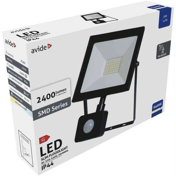 LED reflektor SMD Value Slim 30W 6400K CW sa senzorom - Slika 2