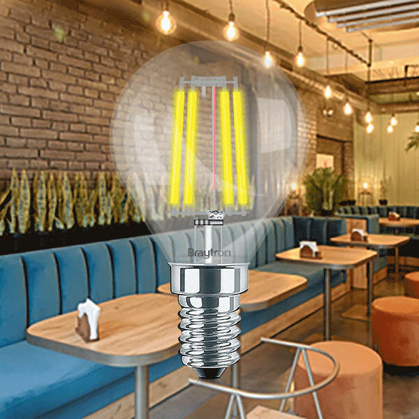 LED sijalica 4W, E14, 2700K - Slika 2