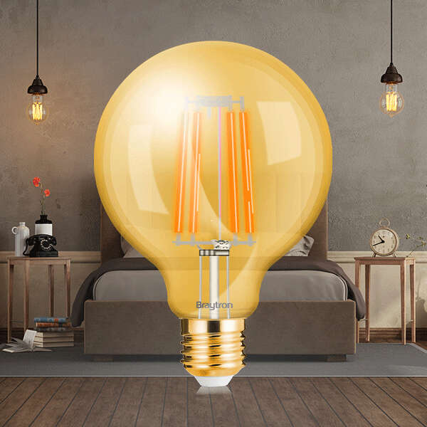 LED sijalica 6W, E27, 2200K - G95 - Slika 2