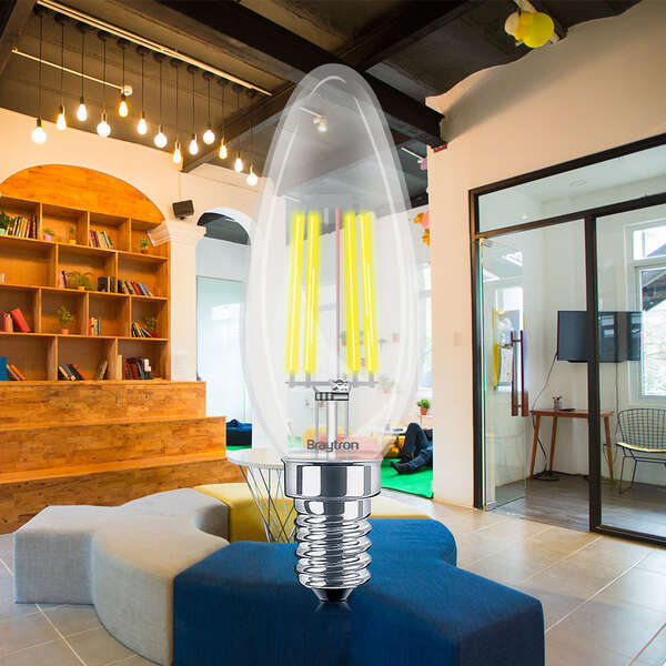 LED sijalica 6W 3000K, E14 - Slika 2