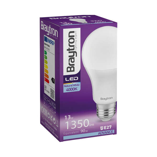 LED sijalica A65, 13W, 4000K E27 - Slika 3