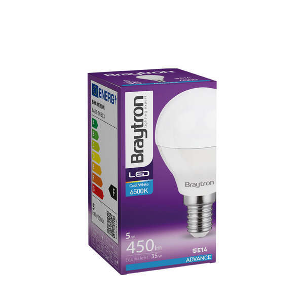 LED sijalica P45, 5W, 6500K E14 - Slika 3