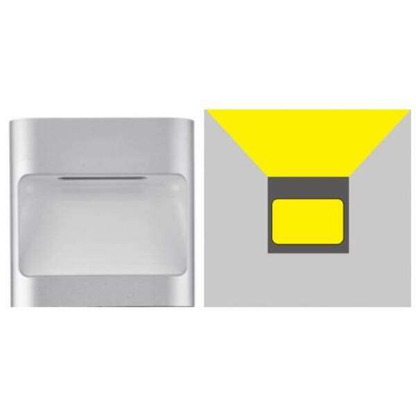 LED spoljna stepenisna lampa Axim 6W WW IP54 - Slika 2