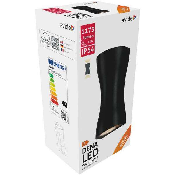 LED spoljna zidna lampa Dena 12W NW IP54 - Slika 2