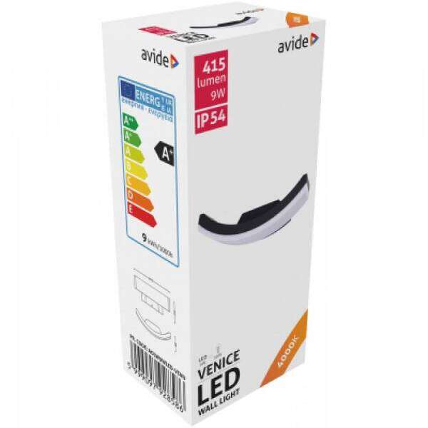 LED spoljna zidna lampa Venice 9W 4000K IP54 - Slika 2