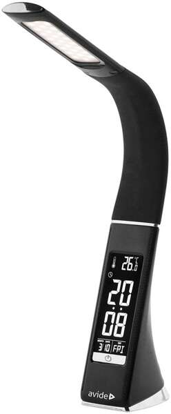 LED stona lampa Business Leather 6W 5000K crna Avide - Slika 1