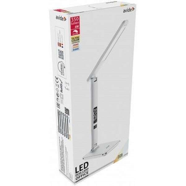 LED stona lampa Office Leather 6W 5000K bela Avide - Slika 3