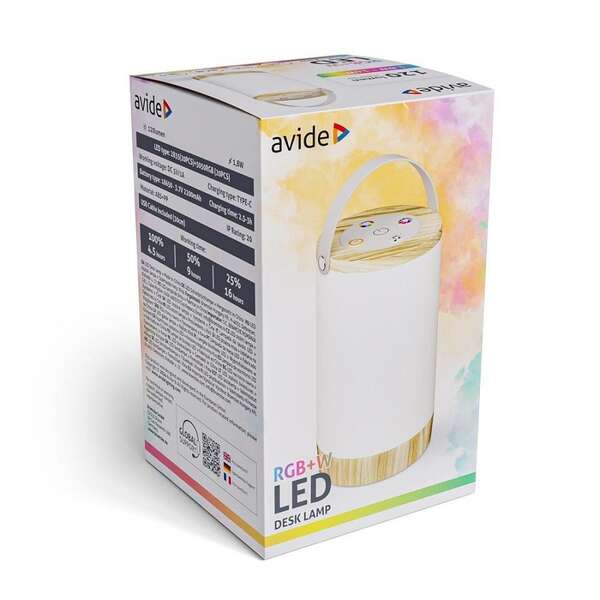 LED stona lampa RGB+W Natural style 1.8W USB Avide - Slika 2