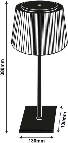 LED stona lampa USB 4W bela Avide - Slika 3