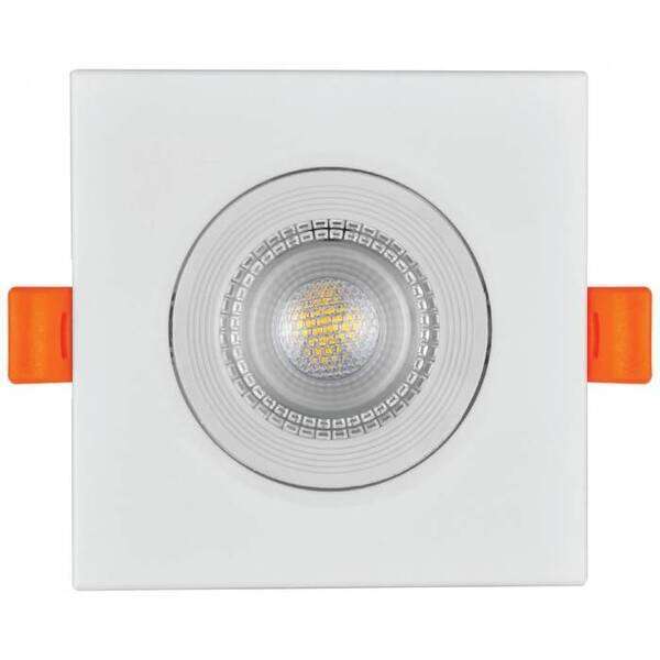 LED ugradna kvadratna spot lampa 5W IP20 4000K Bela - Slika 1