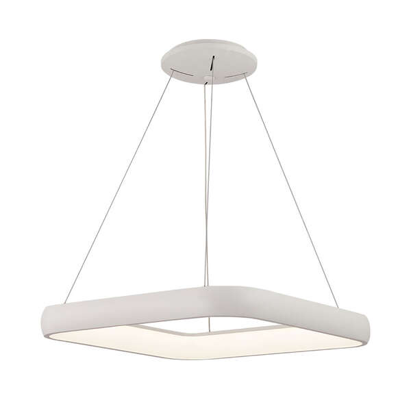 Led visilica kvadratna bela 46W-3U1-IP20 - Slika 1