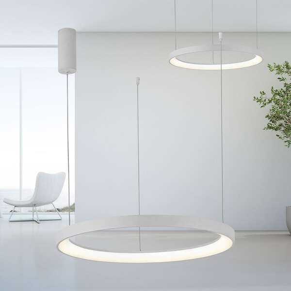 Led visilica okrugla bela 46W-3U1-IP20 - Slika 2