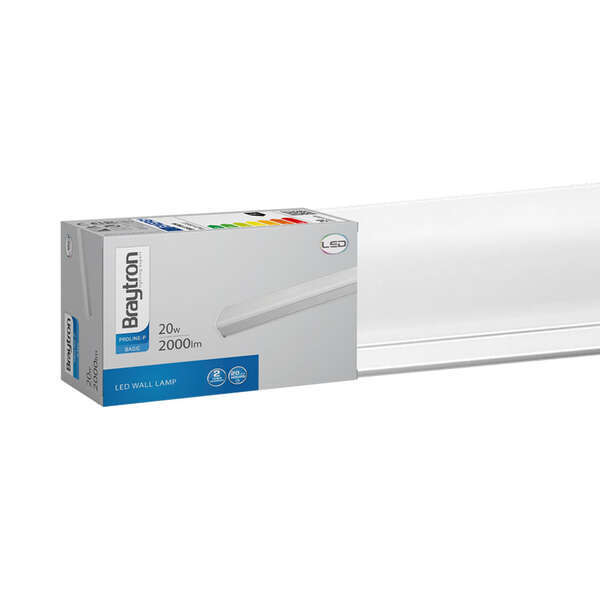 LED zidna svetiljka 20W, 0.6MT siva 4000K - Slika 3