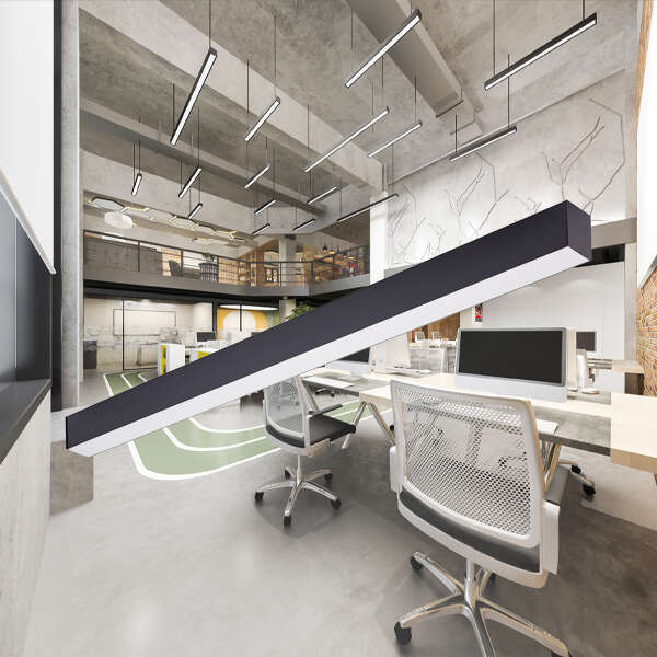 Linearna svetiljka 1.5MT 45W 4000K crna - Slika 2