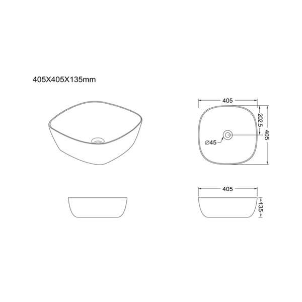 Nadgradni lavabo SKB/S 01 LINNI - Slika 3