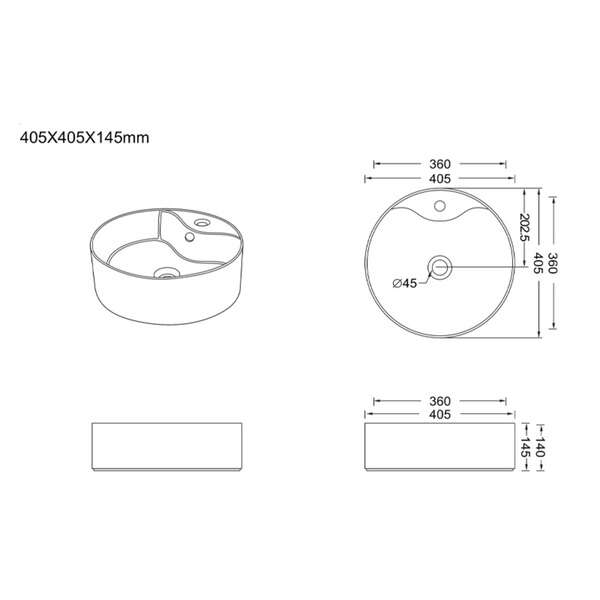 Nadgradni lavabo SOB 01 LINNI - Slika 2