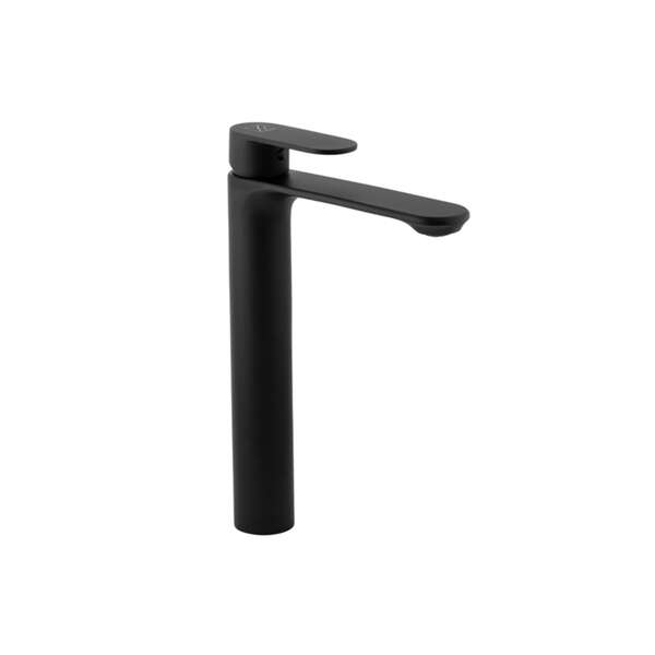 Visoka slavina za lavabo TEMZA black LINNI - Slika 1