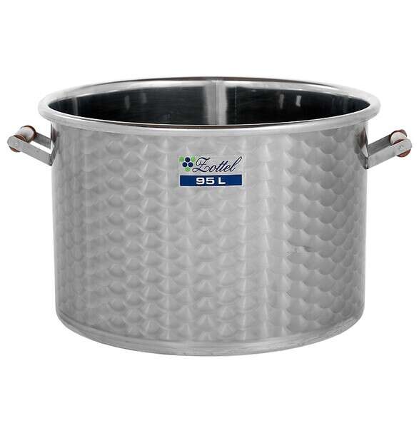 Lonac za kuvanje inox 95L Zottel - Slika 1