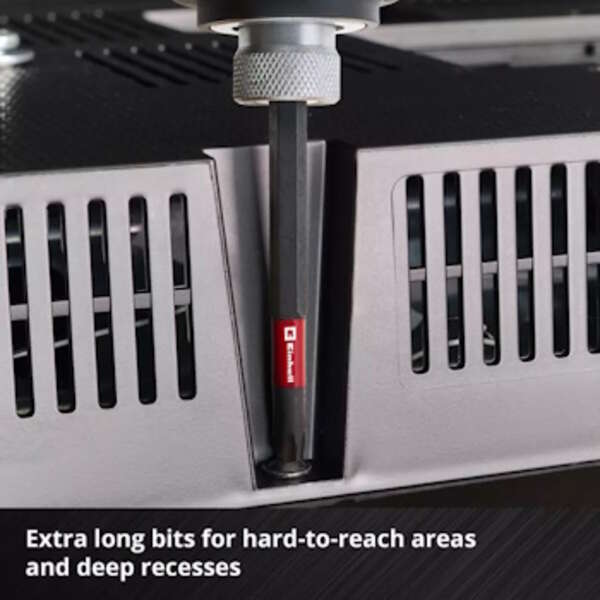 M-CASE set Impaktor nastavaka produženih E6.3 1/4"38/1 Einhell - Slika 4