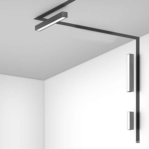 Magnetna linearna svetiljka 10W 4000K crna - Slika 2