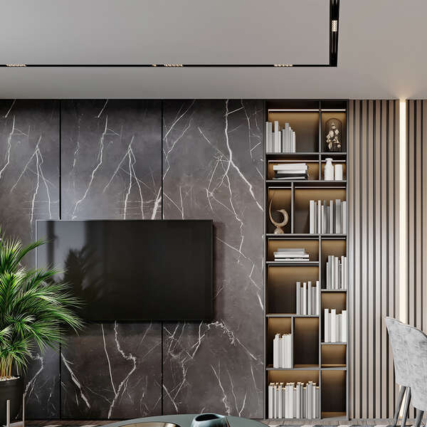 Magnetna linearna svetiljka 6W 4000K crna - Slika 2