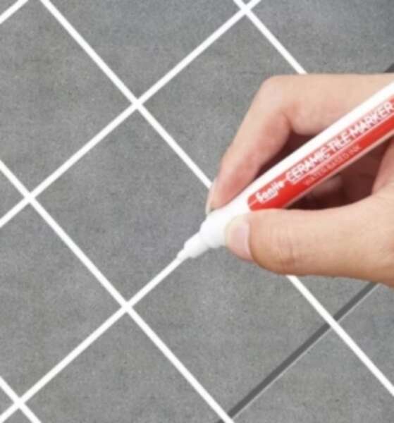 Marker za fuge - beli - Slika 1