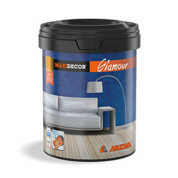 Maxidecor Glamour dekorativni vodoperivi premaz 1L bronzani - Slika 1