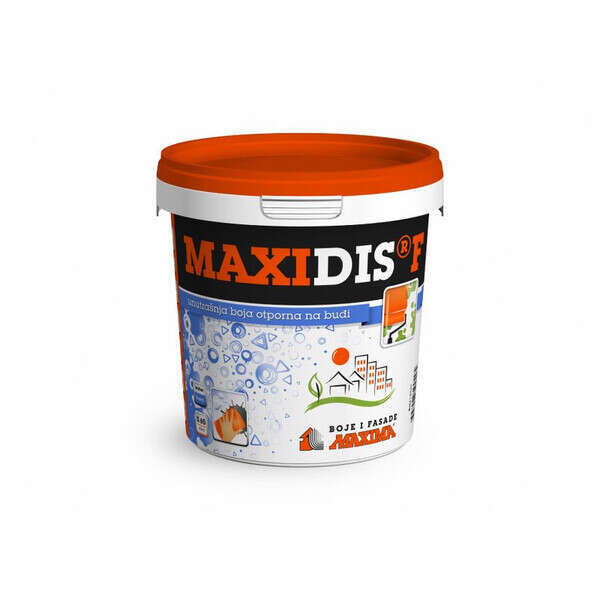 MAXIDIS F vodoperiva boja 15l - Slika 1