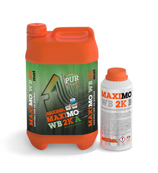 Maximo 2K WB Mat 4.95 lit. - Slika 1