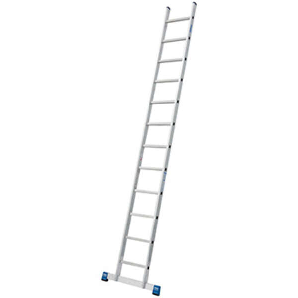 Merdevine jednodelne alu 12 gazišta Alpos - Slika 1