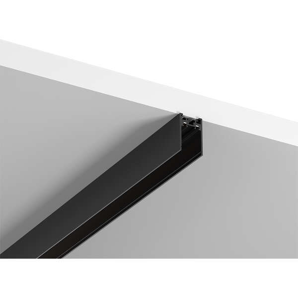 Nadgradna magnetna šina 1m crna - Slika 1