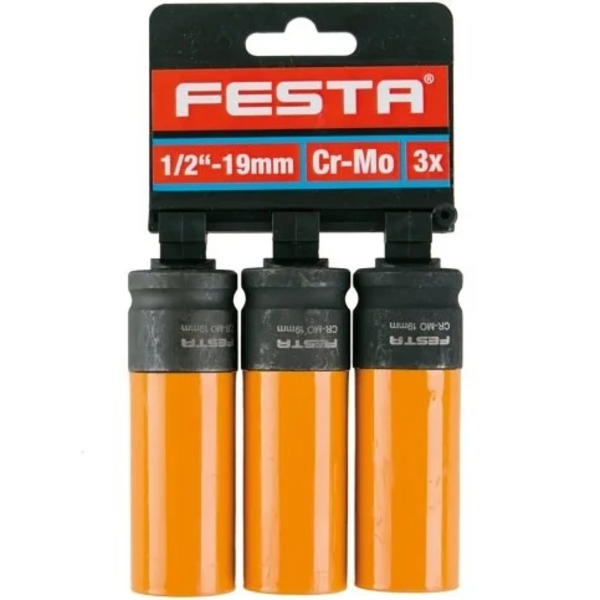 Nasadni ključ - gedore za alu felne 1/2" - 19mm 3kom. FESTA - Slika 1
