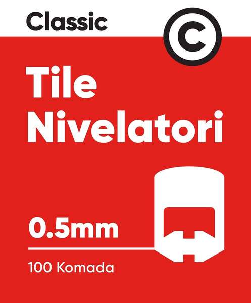 Nivelator za keramičke pločice 0.5 MM Classic - Slika 2