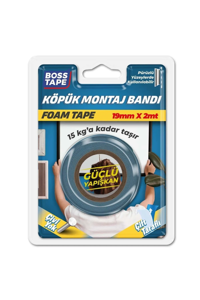 Obostrano lepljiva montažna traka 19mm x 2m - Slika 1