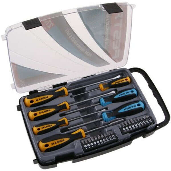 Odvijači komplet sa bitovima 26kom. FESTA - Slika 1