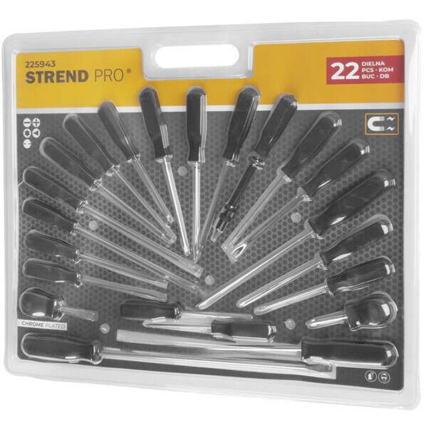 Odvijači komplet 22kom. Strend Pro - Slika 1