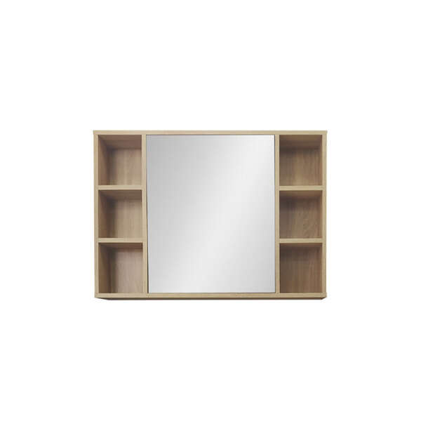 Ogledalo za kupatilo 100 VERONA LINNI sonoma - Slika 1