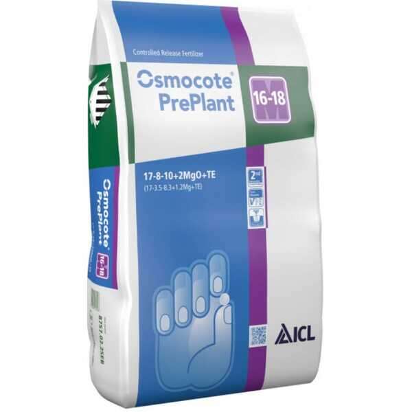 Đubrivo Osmocote PrePlant 17-8-10+2Mgo+TE (16-18 M) - Slika 1